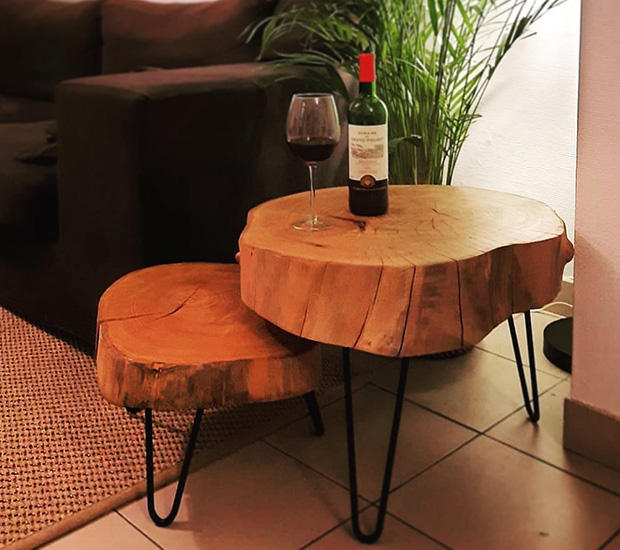 tafel uit hout